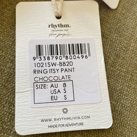 Rhythm Chocolate Avoca Ring Itsy Pant - Picture 3 of 10